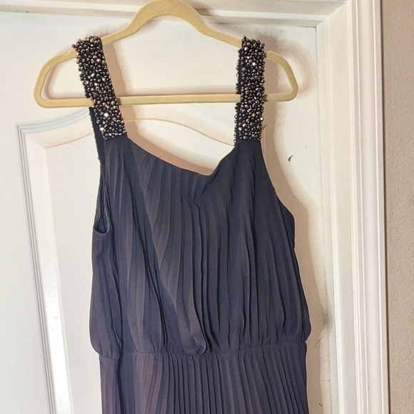 16W long charcoal gray gowny - Picture 3 of 7